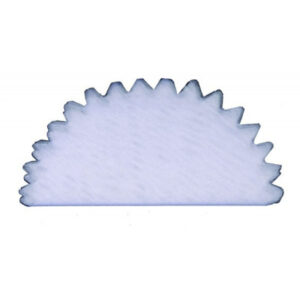 VOILE NACRE FESTONNE 25pcs
