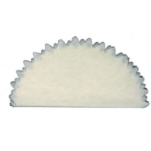 VOILE NACRE FESTONNE 25pcs