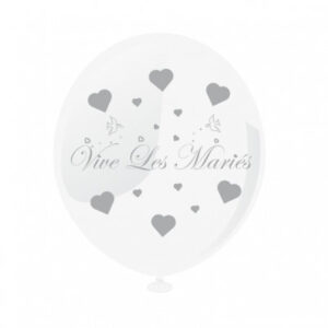 Ballon 8 pièces vive les maries