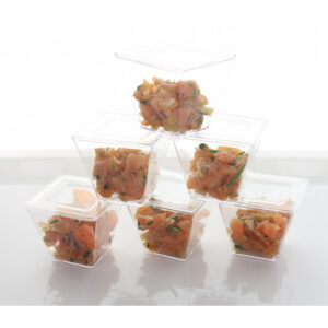 Verrine cube les 10 pcs-59ml