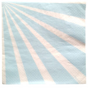 20 Serviettes RAYURE