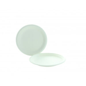 ASSIETTE RONDE 25 PCS - 18CM FIBRE DE CANNE A SUCRE